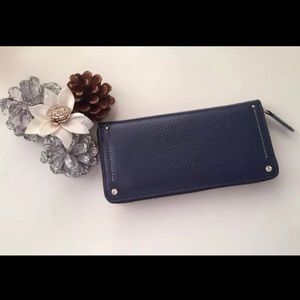 Brand new real leather women wallet with zipper